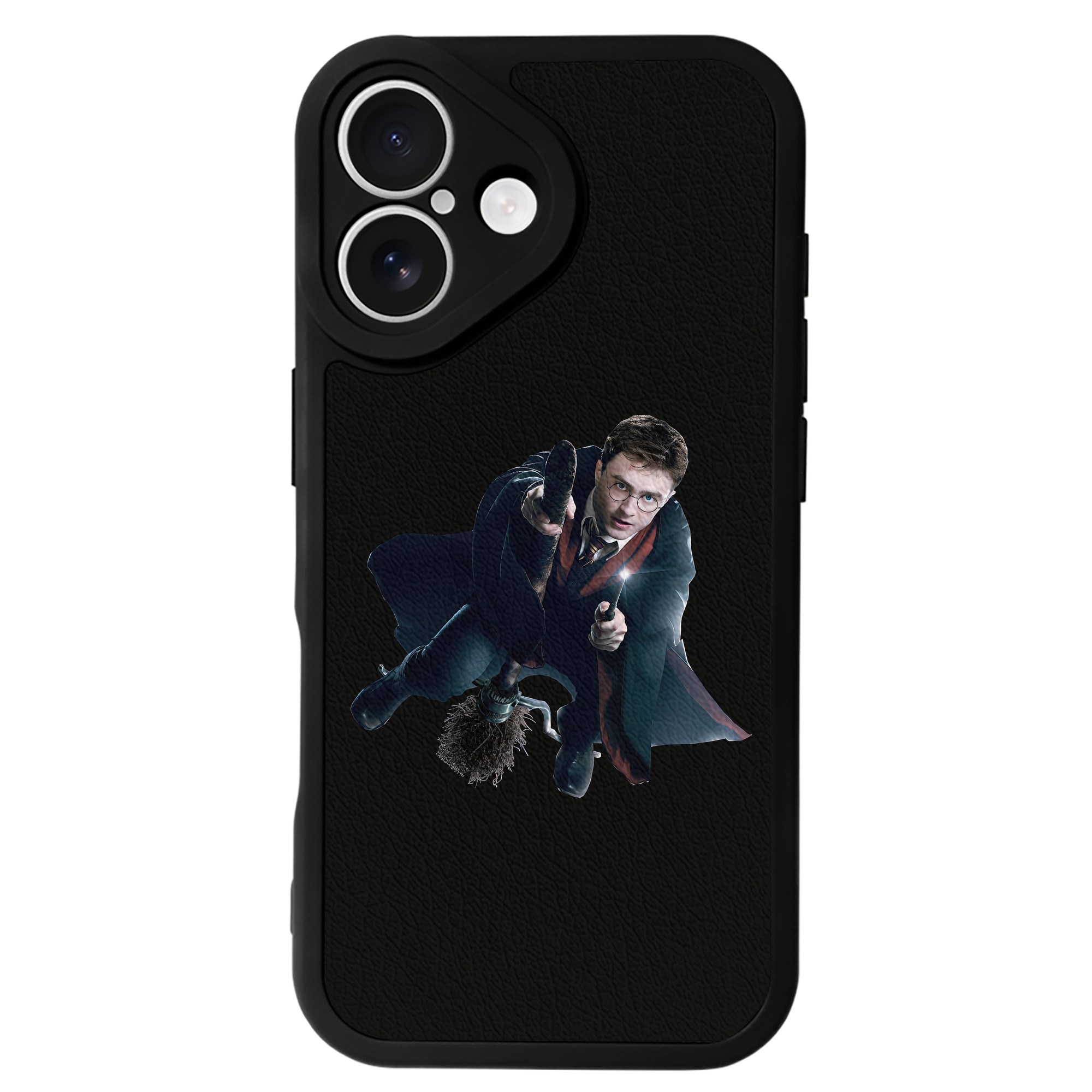 （画像用） Harry Potter ハリー・ポッターシリーズ 【iPhone 16シリーズ対応】シリコンスマホケース（レザー調） 材質：シリコン